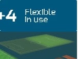Flexible in use